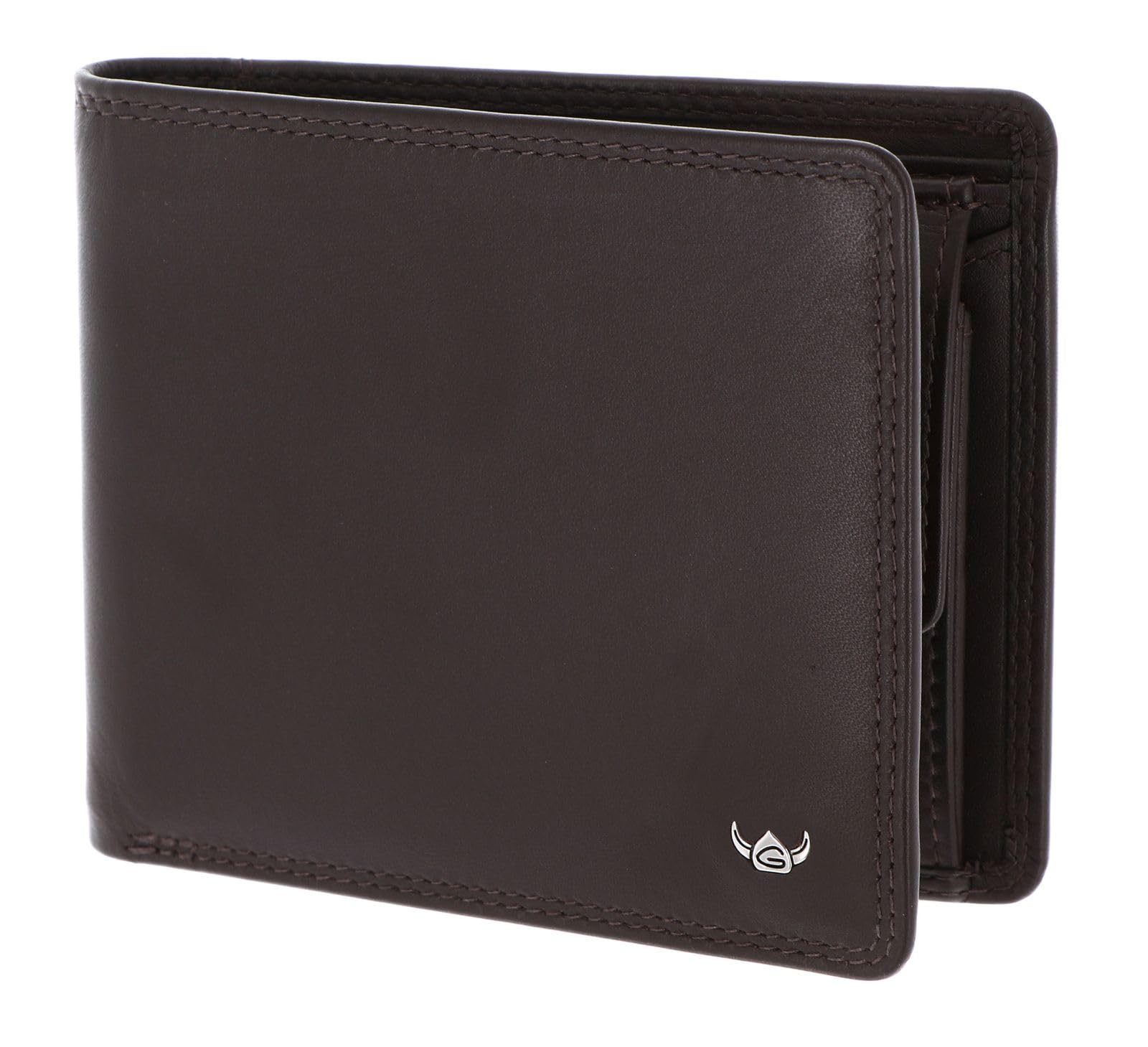 Golden Head Polo 1453 Geldbörse Dunkelbraun 8 Karten