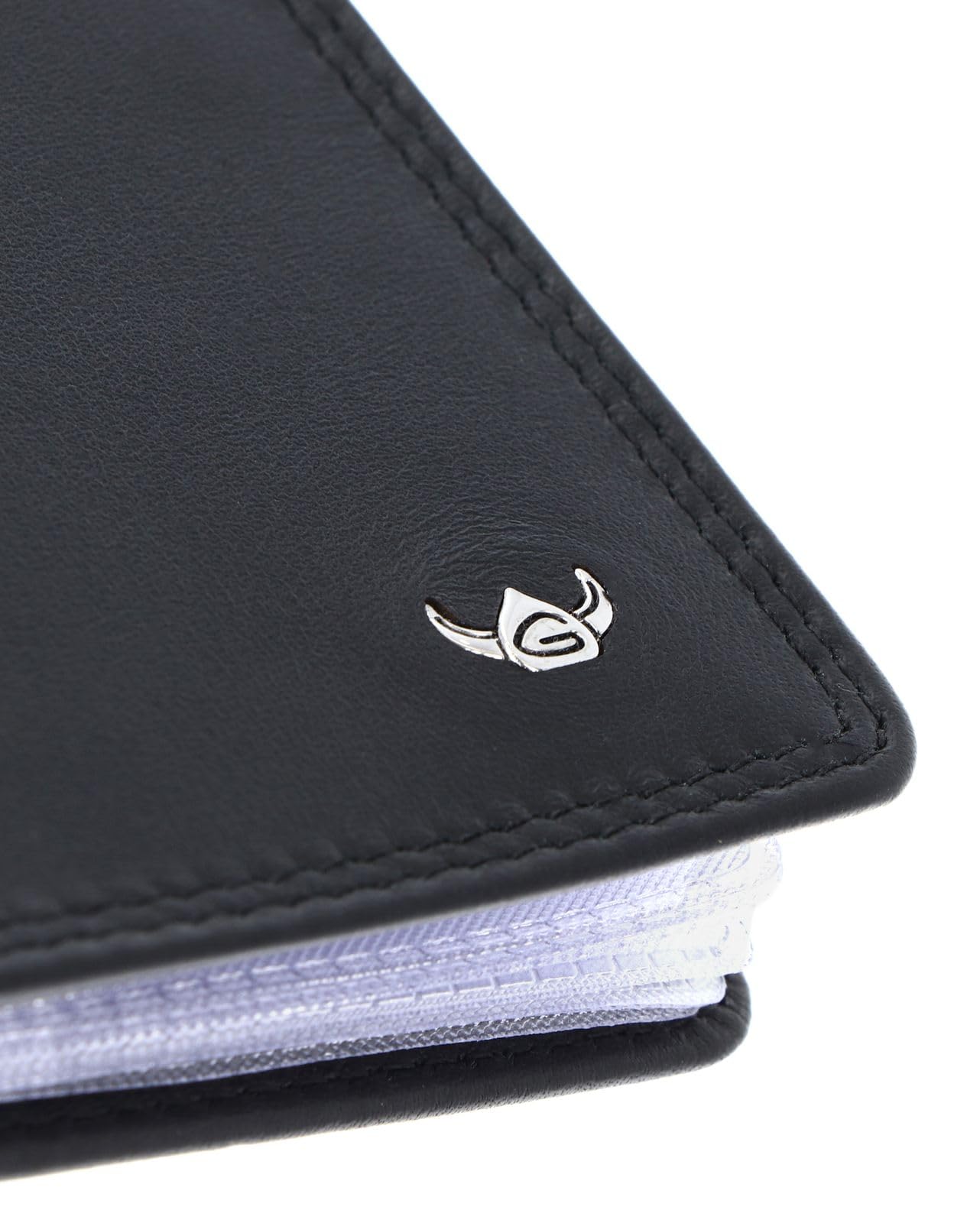 Golden Head Polo 4431 Kartenetui Schwarz RFID Leder