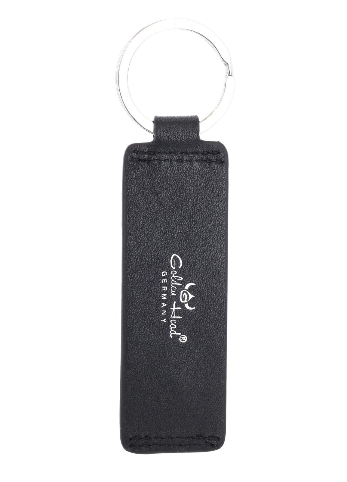 Golden Head Polo 5157 Schluesselanhaenger Schwarz Rindsleder