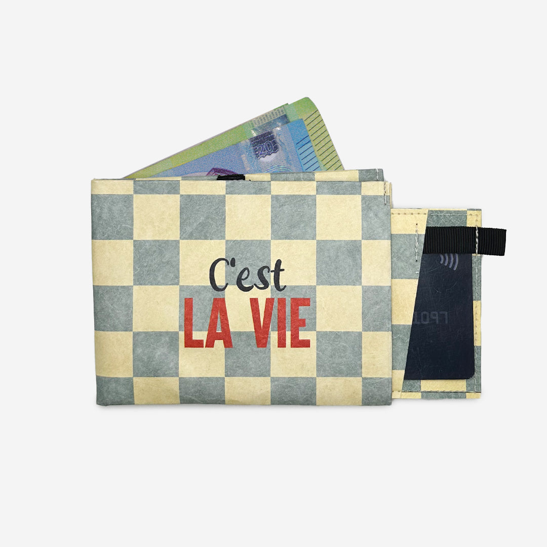 Paprcuts RFID PRO Wallet C'est la vie Portemonnaie RFID-Schutz