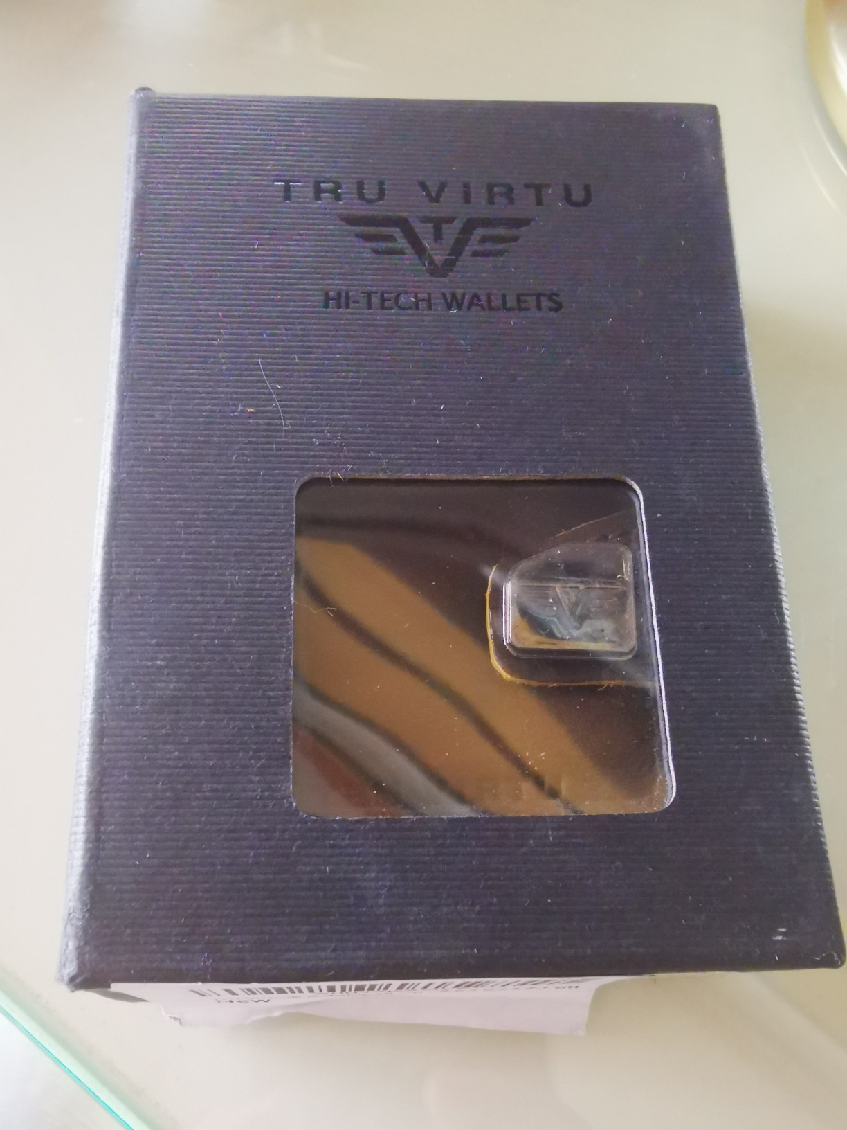 Tru Virtu Wallet Click & Slide Kartenetui Mossgreen Leder RFID
