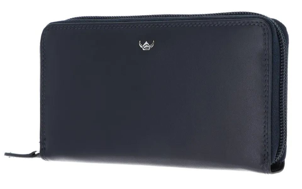 Golden Head Polo 2804 Geldbörse Marineblau RFID Leder