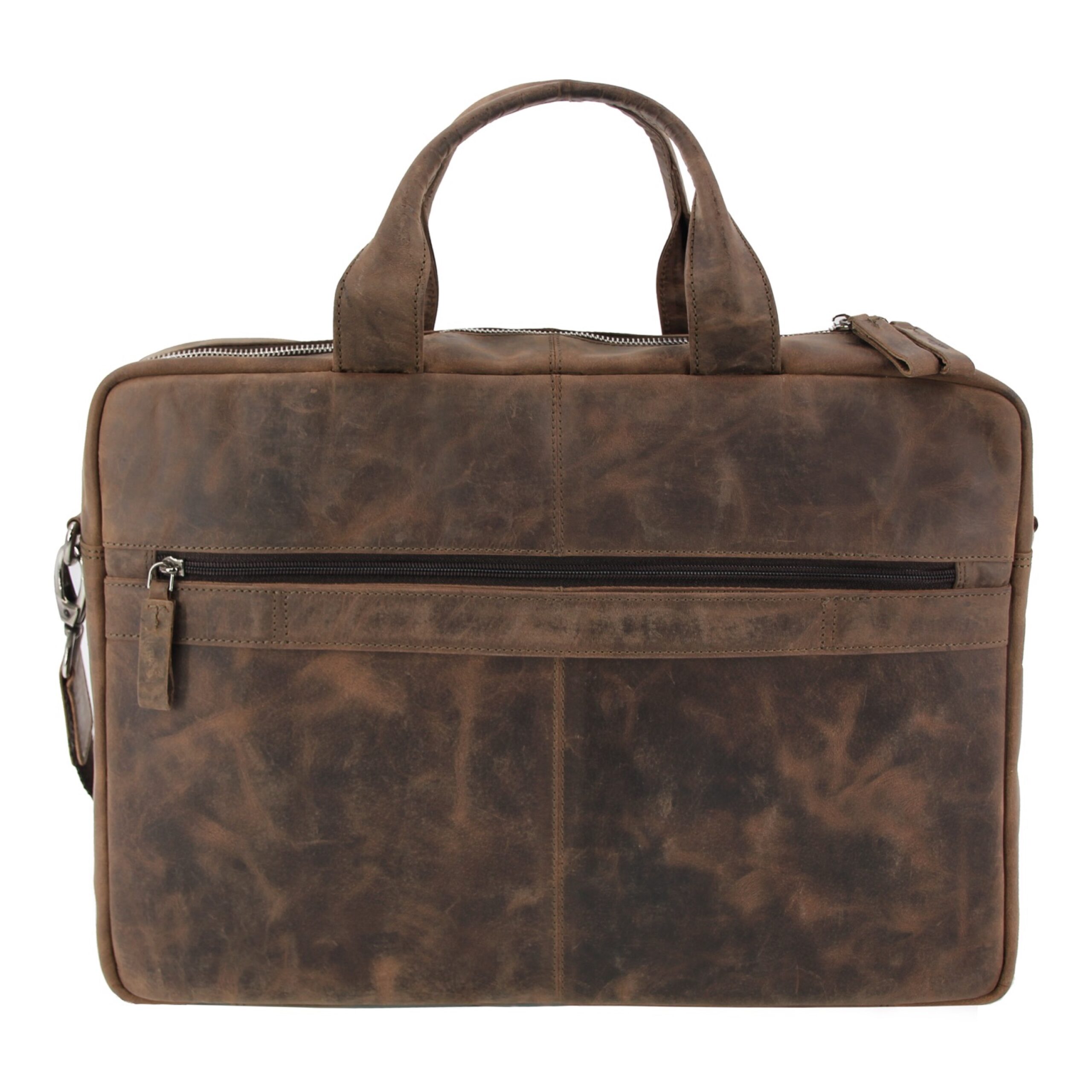 Alumaxx Raily Laptoptasche 15 Zoll braun Leder