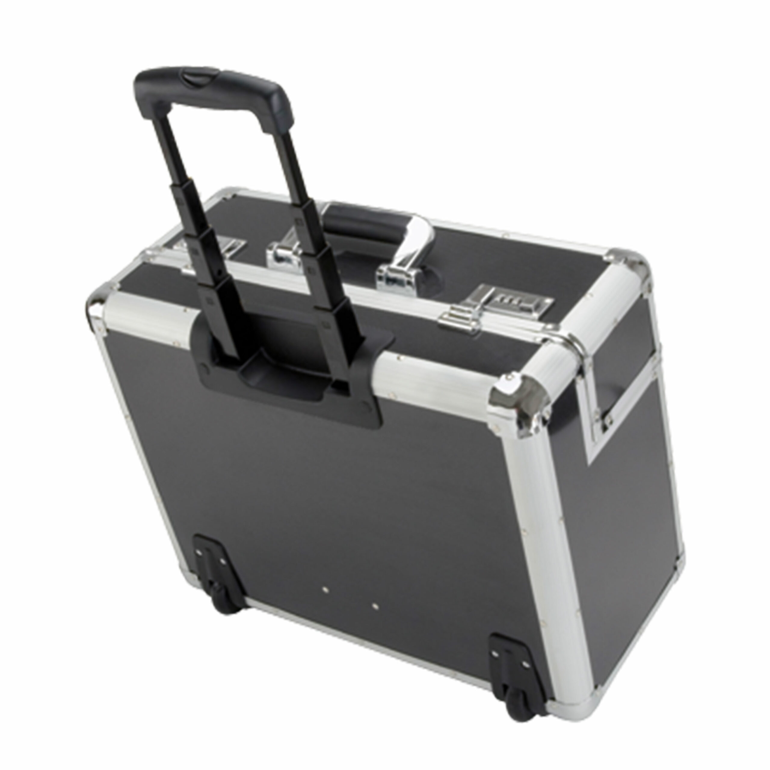 Alumaxx C-2 Pilotenkoffer Carbon Aluminium silber