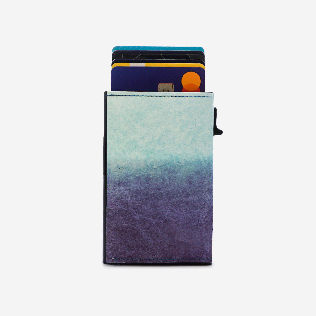 Paprcuts RFID Alu Kartenetui Blue Lagoon Tyvek