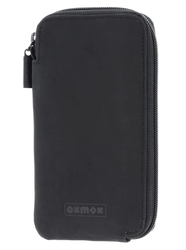 oxmox New Cryptan Mobile Wallet Geldbörse Schwarz Handy