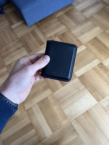 Jaimie Jacobs Magstar Geldbeutel Leder Schwarz Magnet RFID