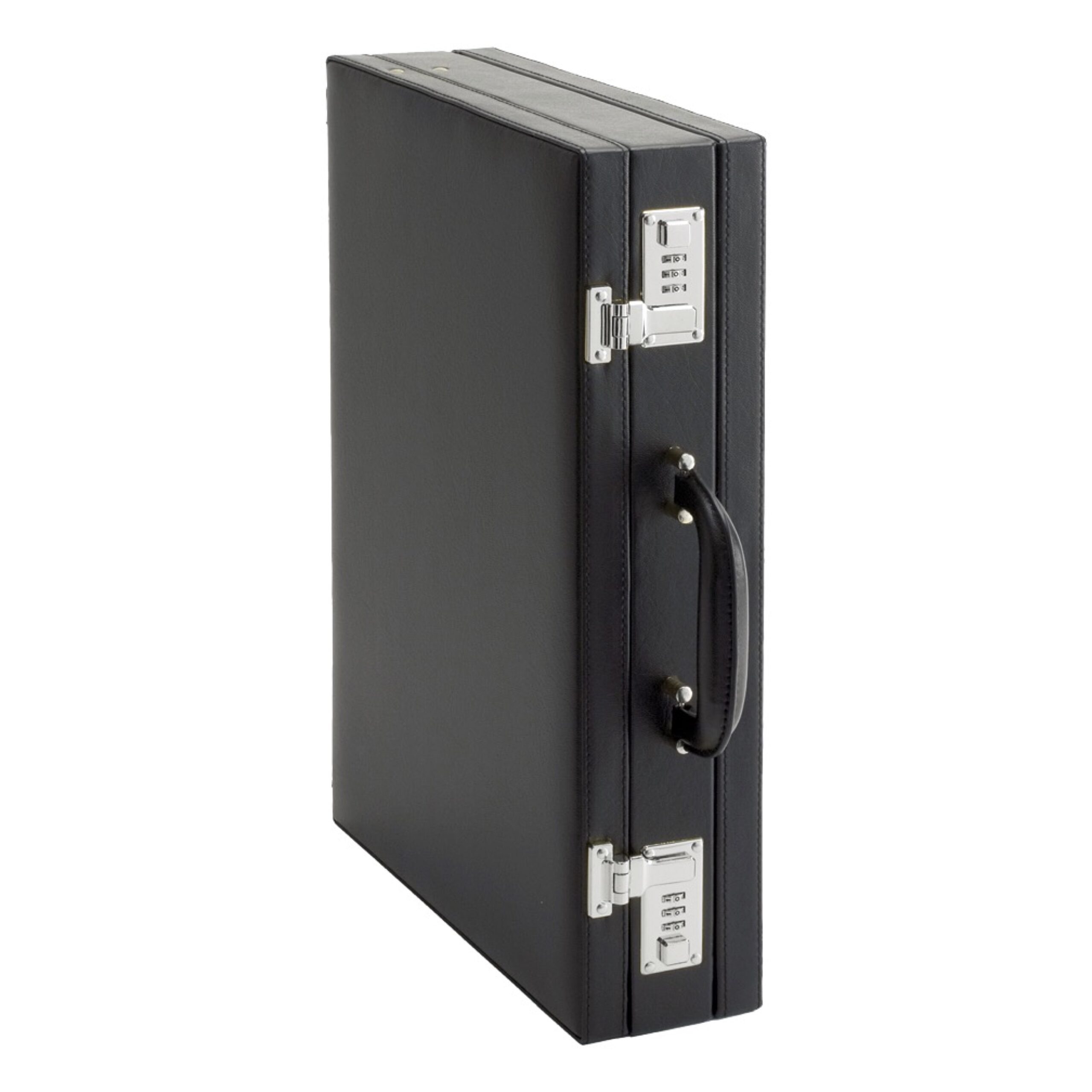 Alumaxx Ponte Attachékoffer Schwarz Kunstleder