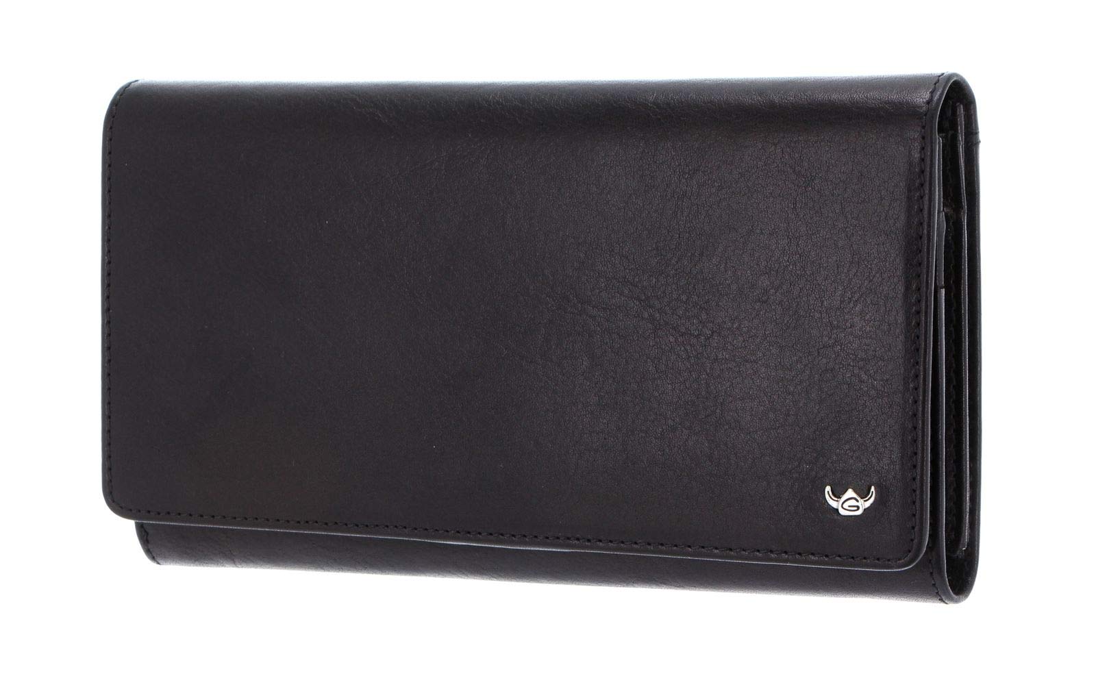 Golden Head Colorado Classic Damenbörse Leder schwarz 19 cm