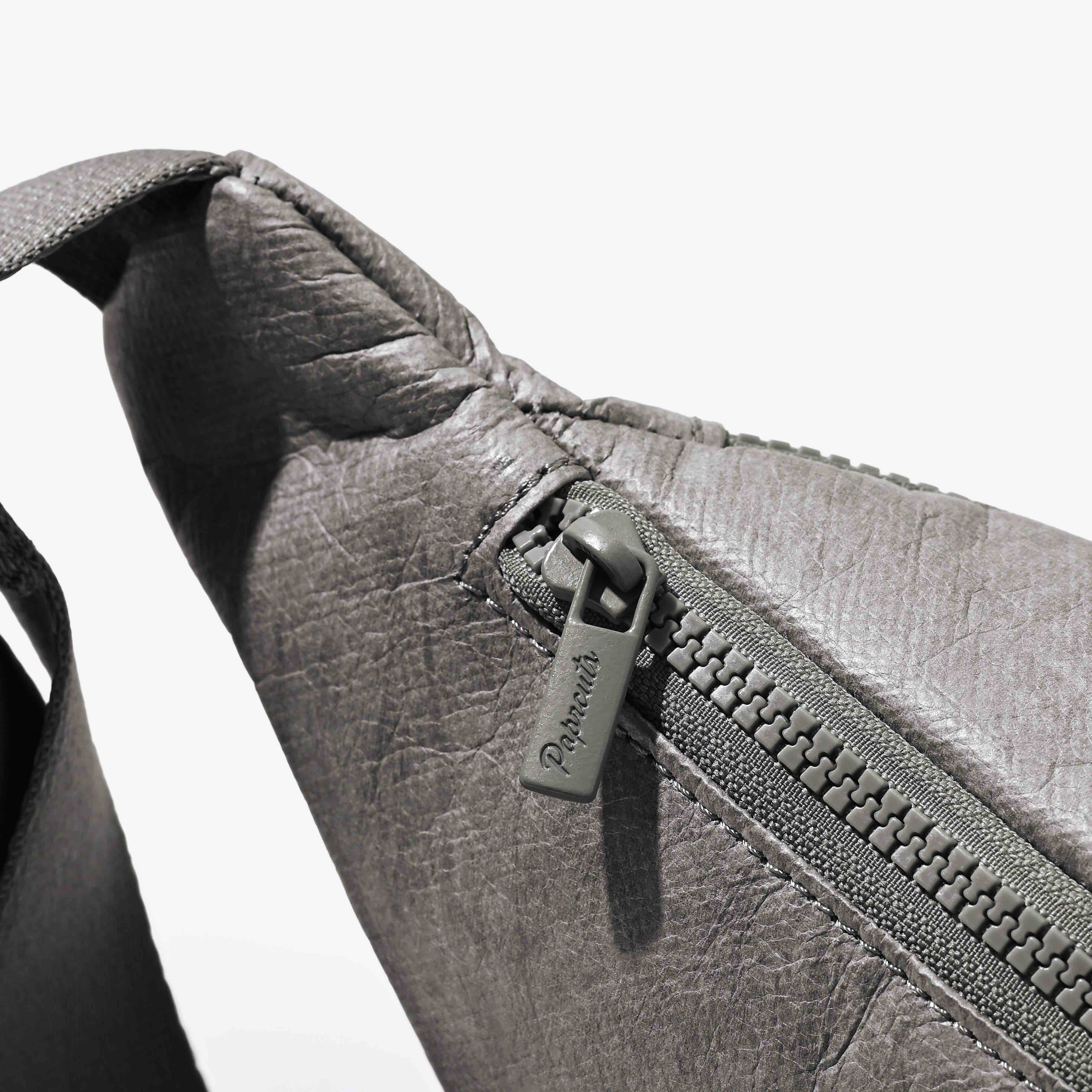 Paprcuts Bauchtasche Just Grey Tyvek 2 Liter wasserabweisend