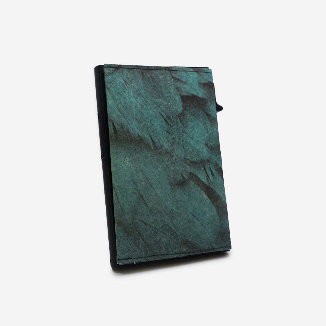 Paprcuts RFID Alu Kartenetui Ara Portemonnaie grün RFID-Schutz