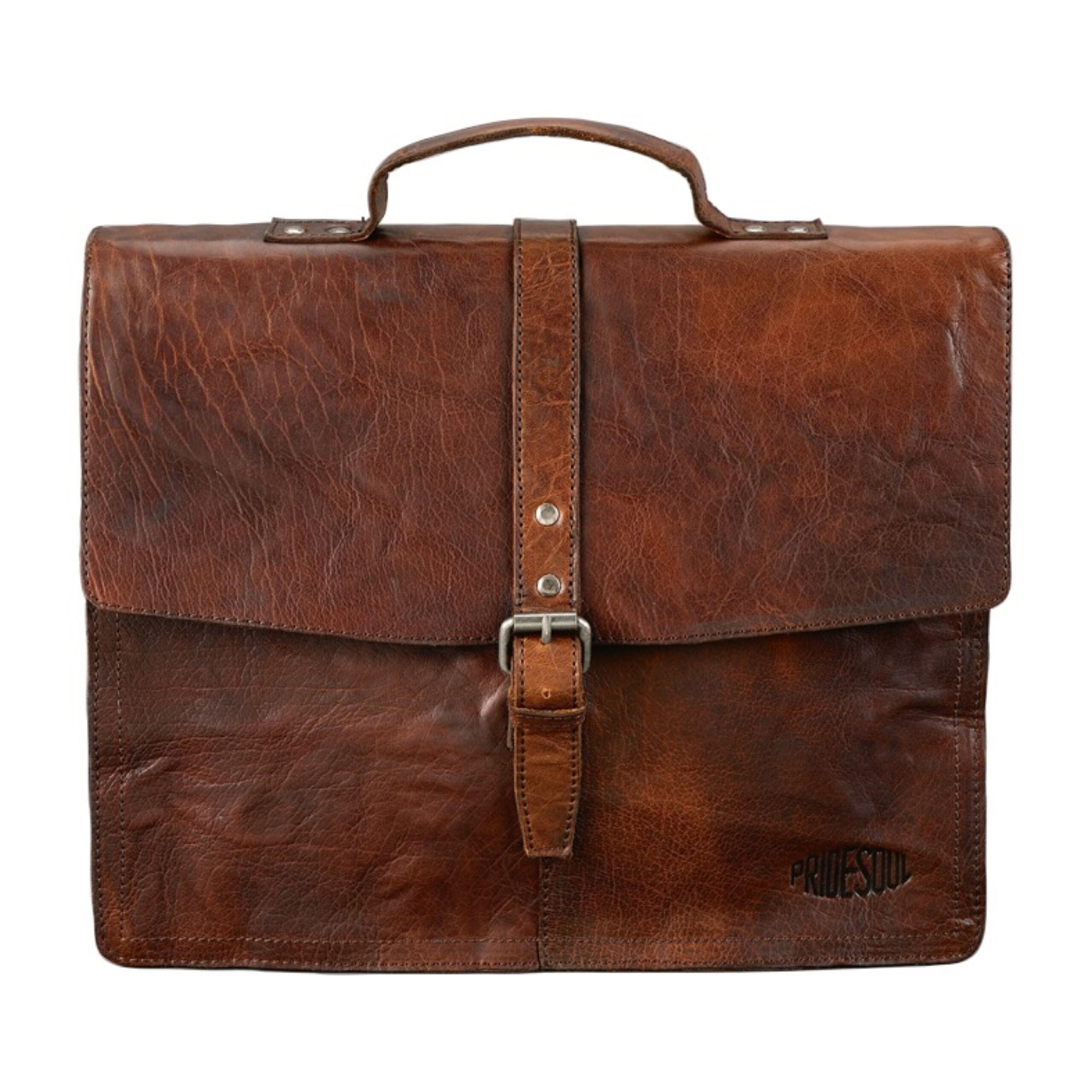 Alumaxx JAYDEN Businesstasche Aktentasche braun Leder