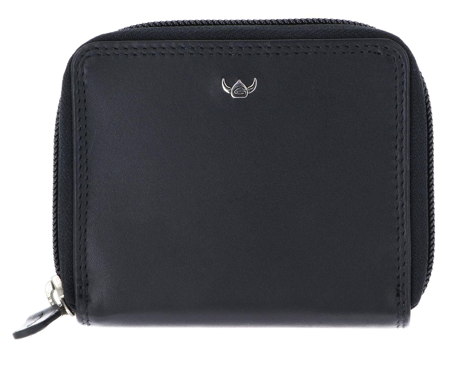 Golden Head Polo 3313 Geldbörse Schwarz Rindsleder RFID-Schutz
