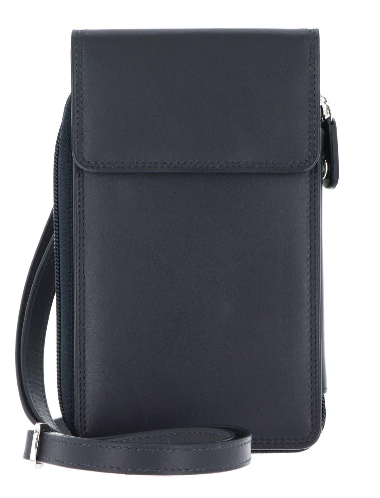 Golden Head Polo 4045 Handy-Umhängetasche Marineblau Leder