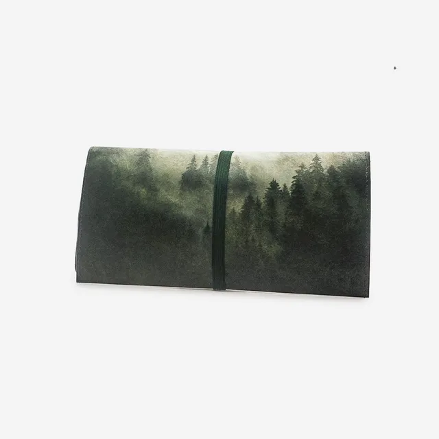 Paprcuts Tabakbeutel Foggy Morning Drehtasche waldgrün