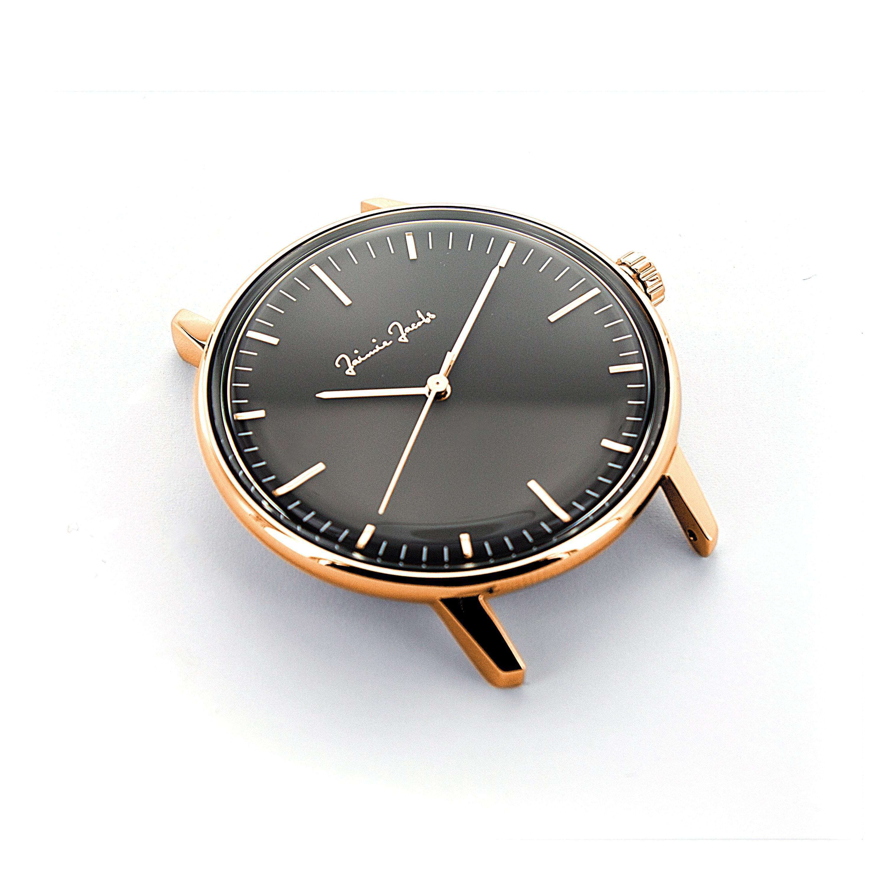 Jaimie Jacobs Watch Maxvorstadt Midnight 42mm Silbern Nato