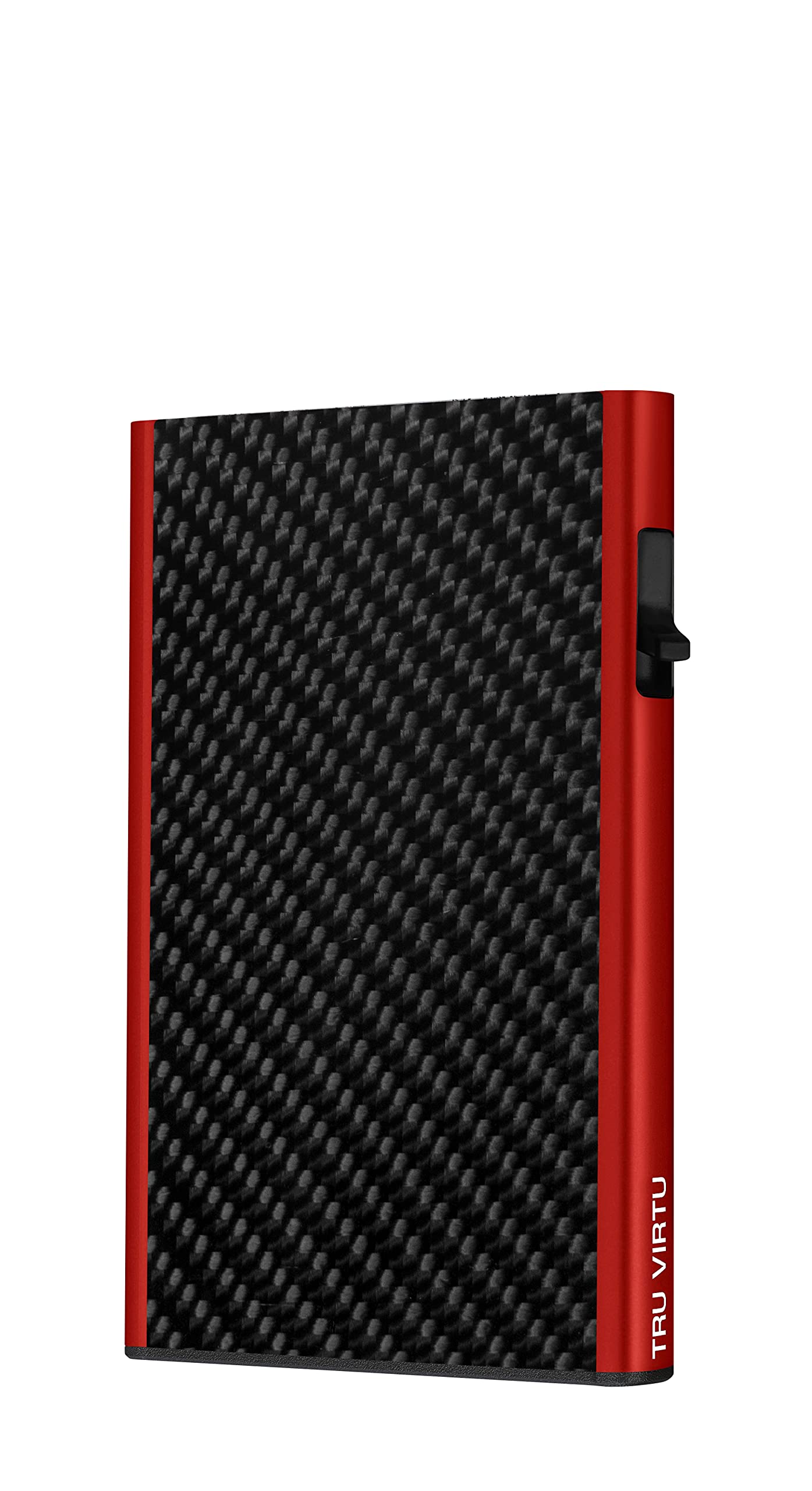 Tru Virtu Credit Card Case Click & Slide Kartenetui Black Magic RFID