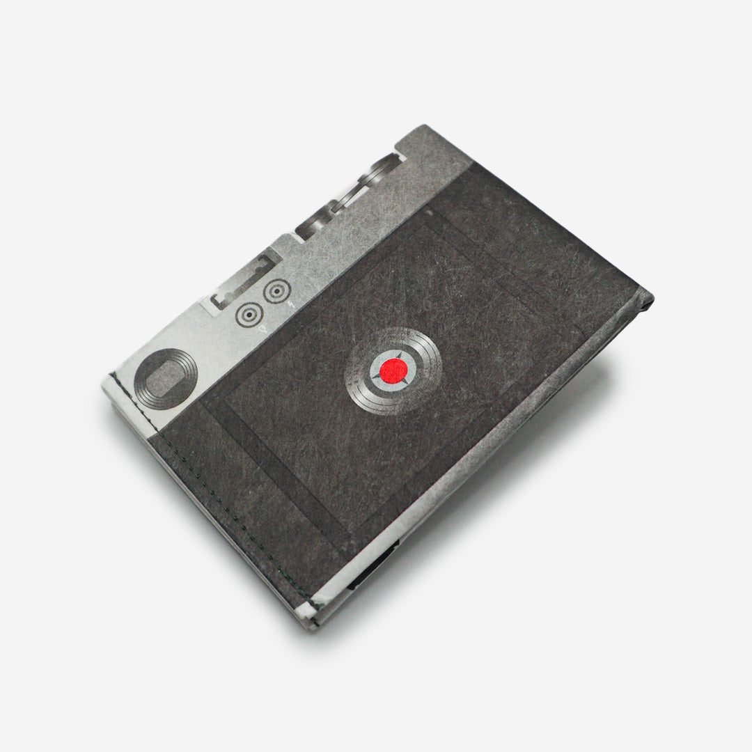 Paprcuts RFID Wallet Kamera Grau Tyvek Portemonnaie