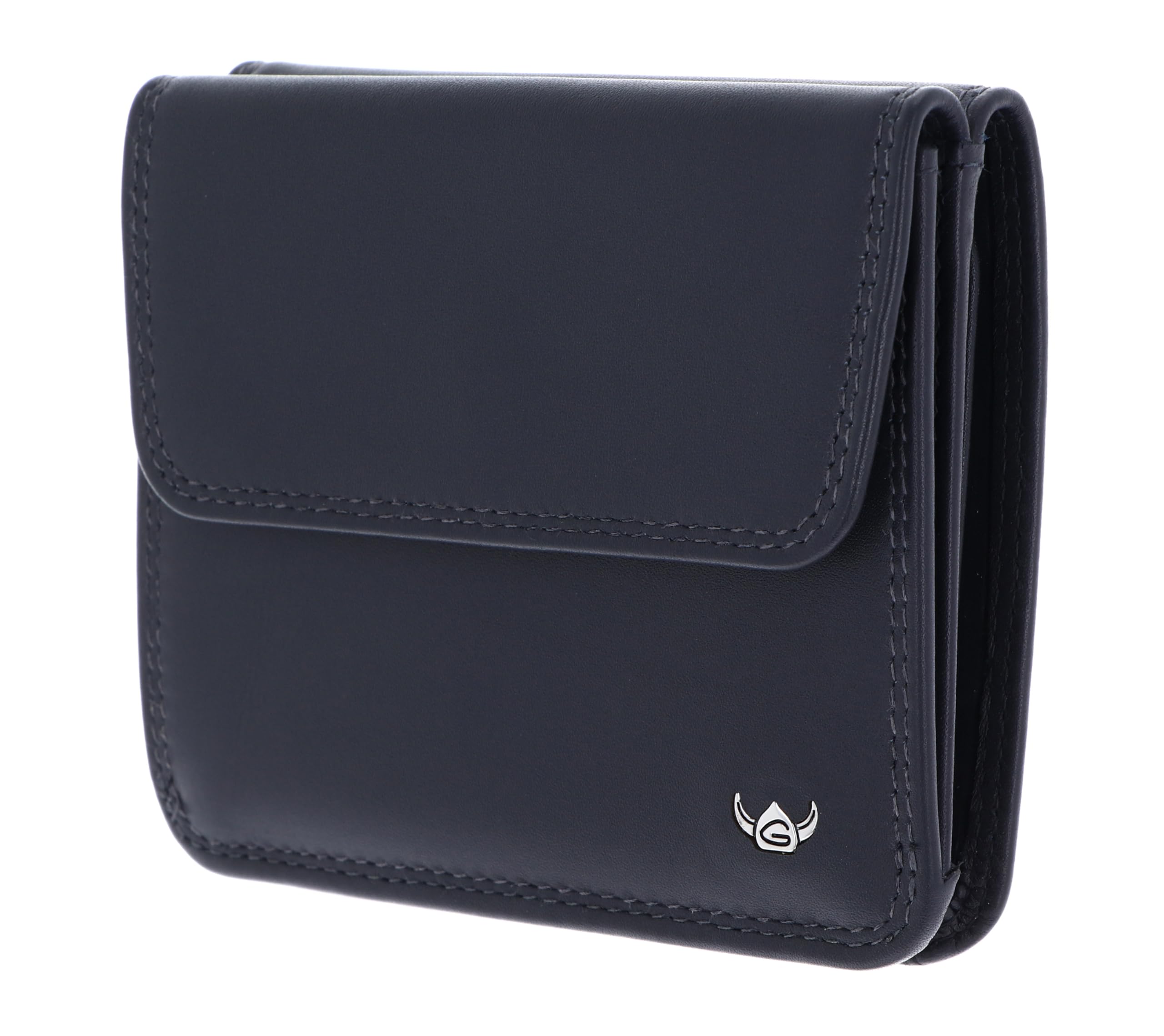 Golden Head Polo 1174 Überschlagbörse marineblau Rindsleder