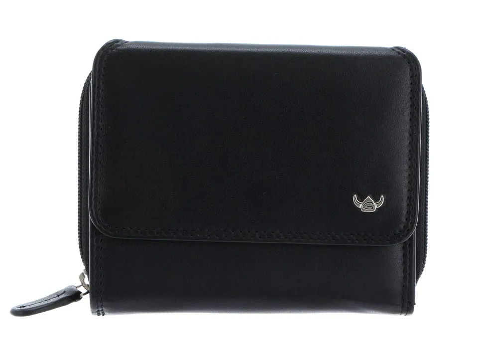 Golden Head Polo RV-Börse 11 cm Schwarz Rindleder