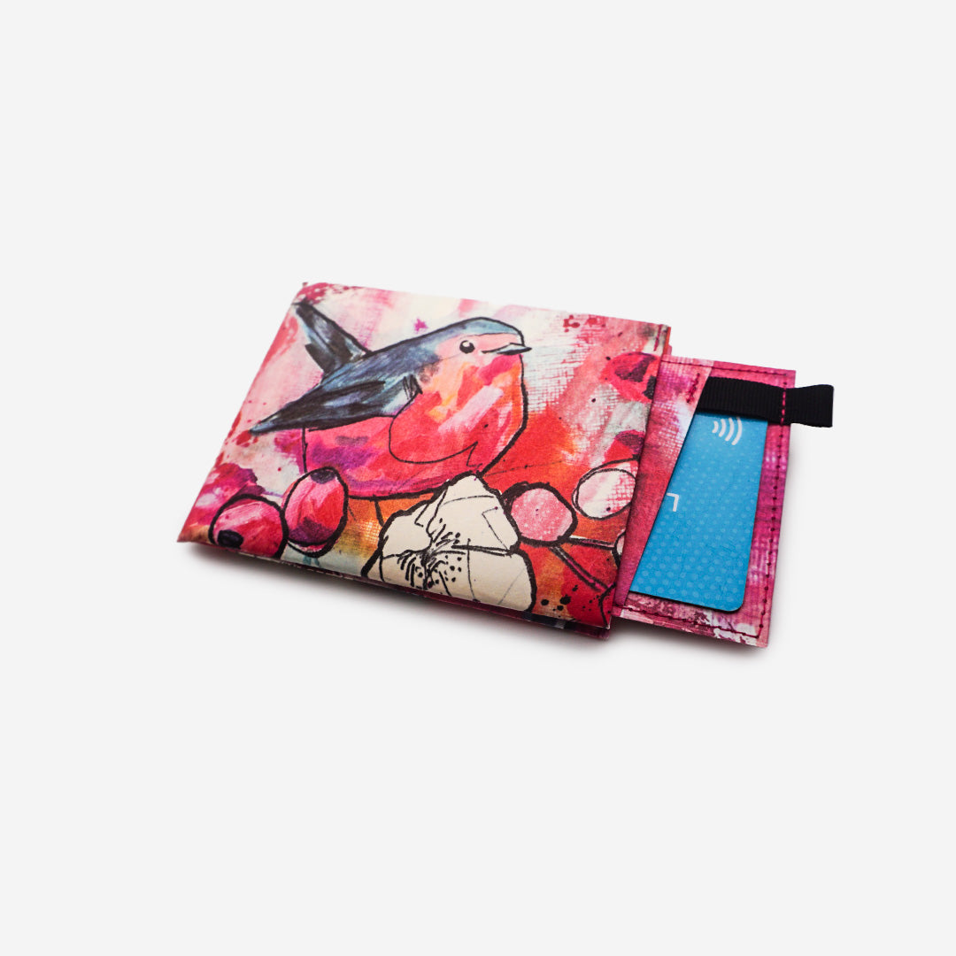 Paprcuts RFID PRO Wallet Curious Redbreast Geldbeutel RFID vegan