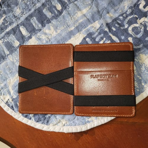 Jaimie Jacobs Flap Boy Slim Geldbörse Vegan Black RFID