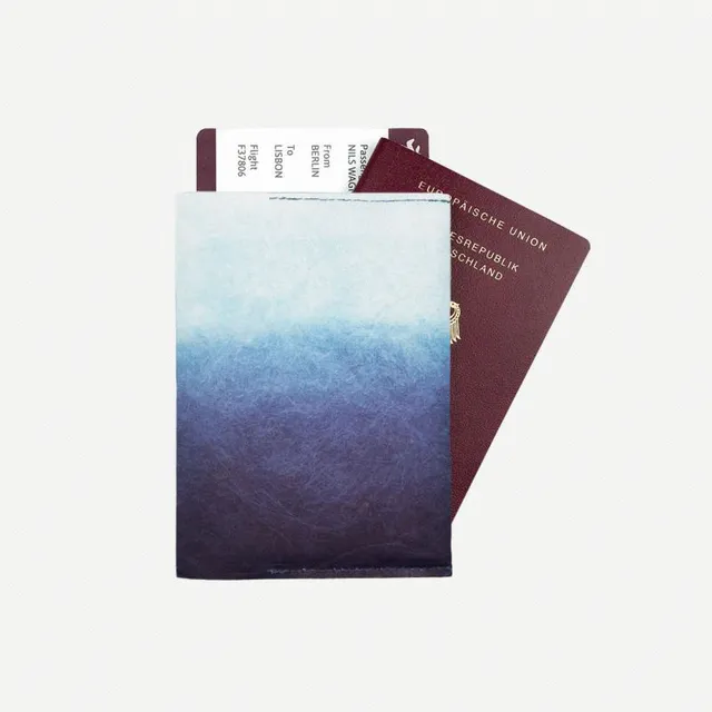 Paprcuts RFID Reisepasscover Gelb Explore Tyvek