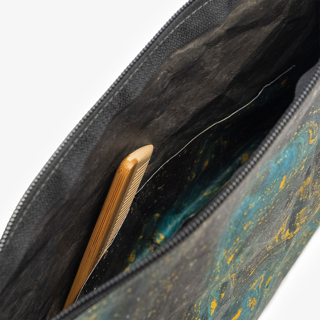 Paprcuts Kulturbeutel Saphire Marble Waschtasche Marmor 28cm