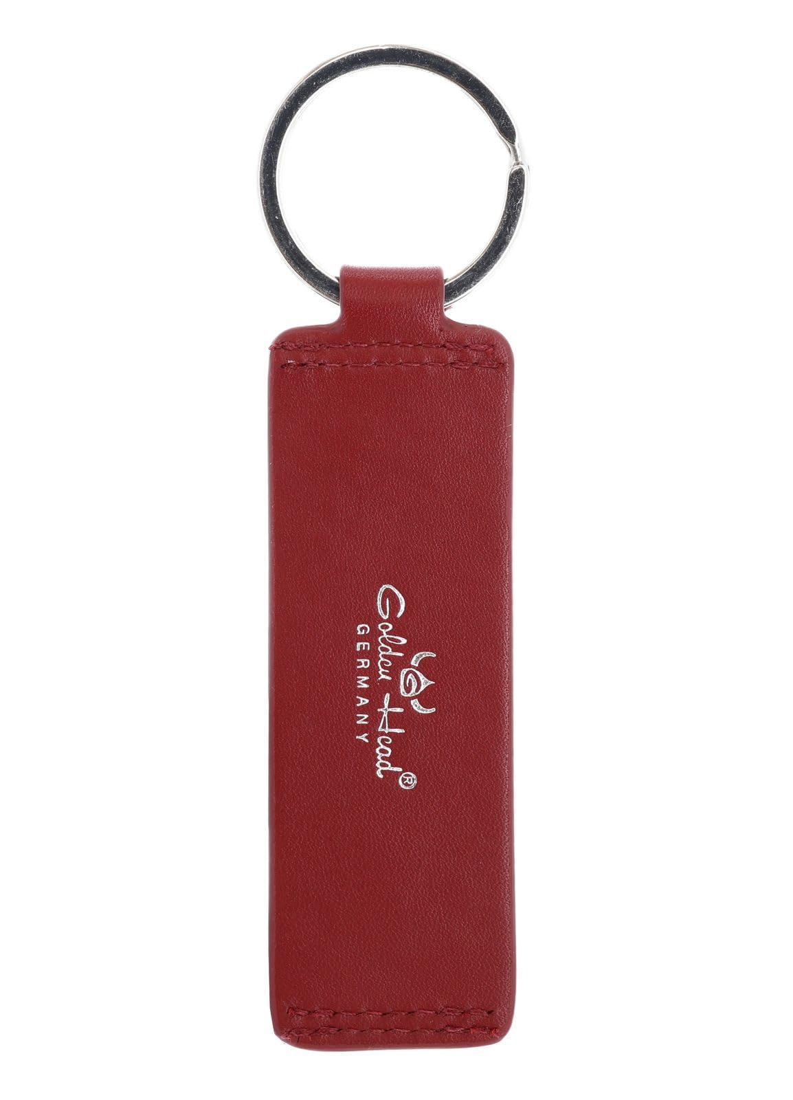 Golden Head Polo 5157 Schluesselanhaenger Rot Rindsleder