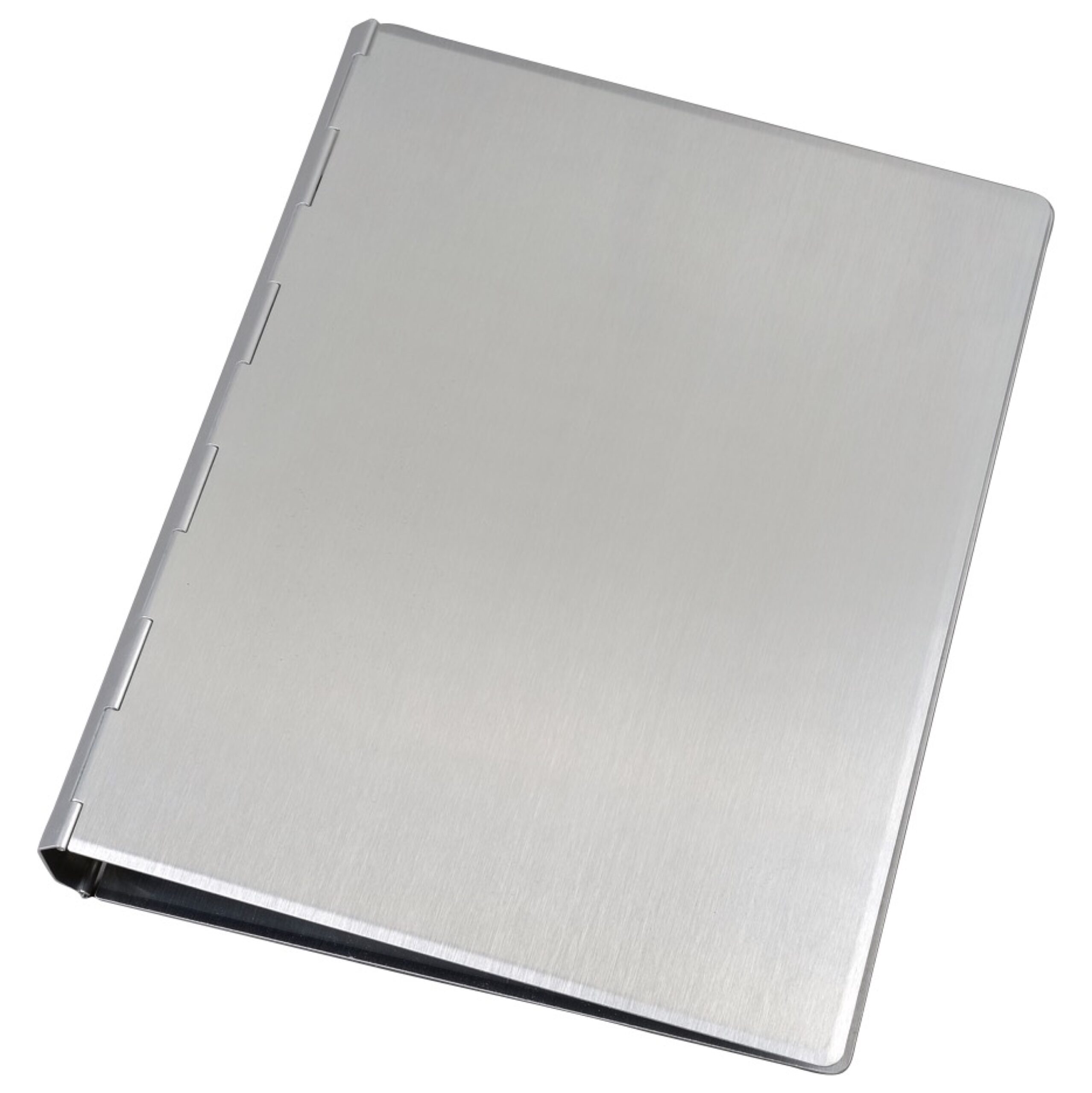 Alumaxx Notizbuch Aluminium silber Ringmechanik