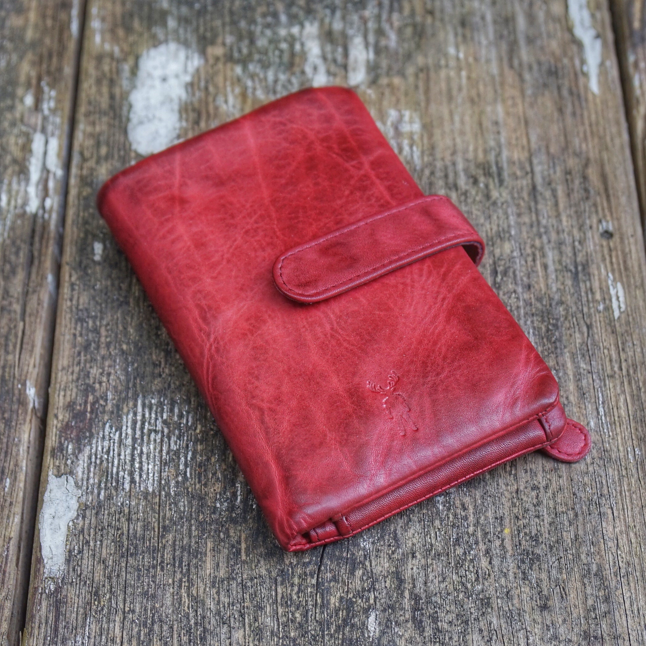 Jack Kinsky Nelson 818 Geldbörse Cognac Vintage