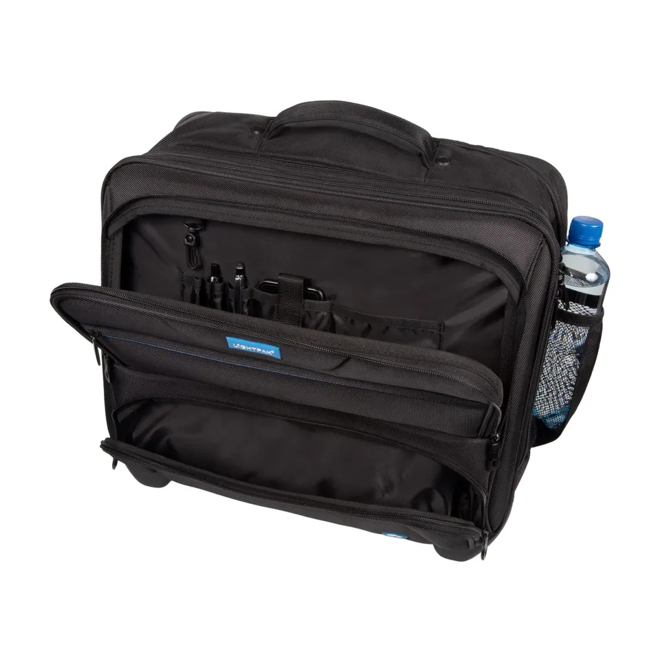 Alumaxx BORNEO Business Laptop Trolley RPET 17 Zoll Schwarz