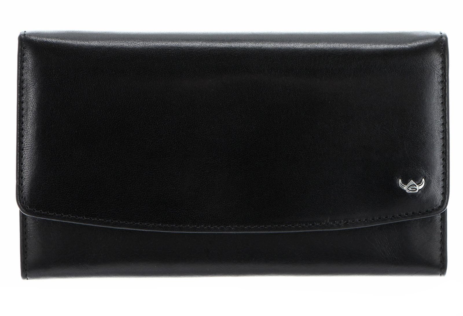 Golden Head Colorado 2823 Damenbörse Schwarz RFID Leder
