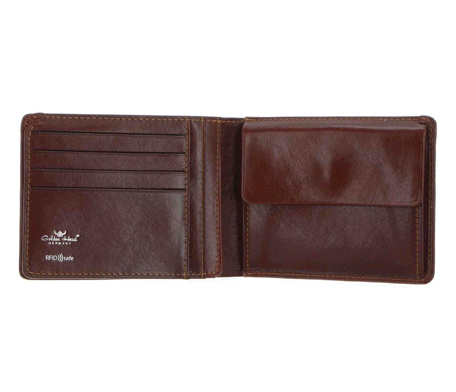 Golden Head Colorado 1159 Geldbörse Tabacco RFID Leder