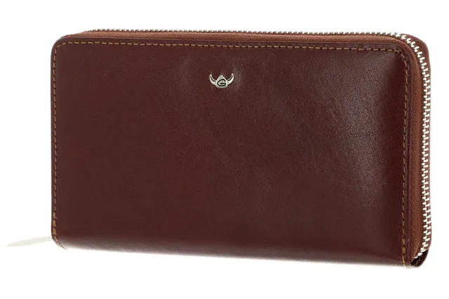 Golden Head Colorado 2804 Damenbörse Braun RFID 15,5cm