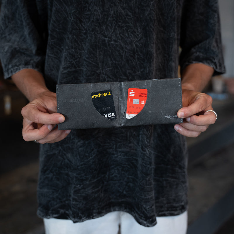 Paprcuts Berlin Rucksack + RFID Portemonnaie Set