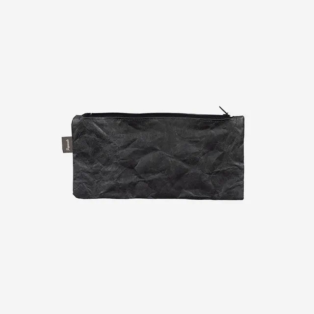 Paprcuts Federtasche Just Black Federmäppchen schwarz Tyvek