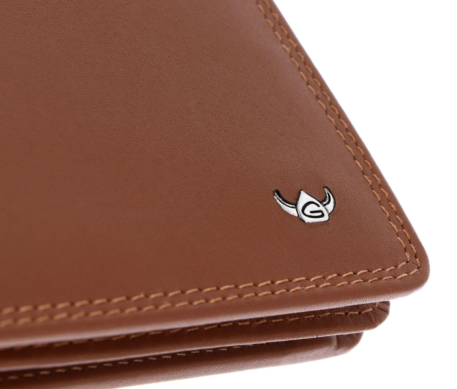 Golden Head Polo 1159 Geldbörse Cognac RFID Rindleder