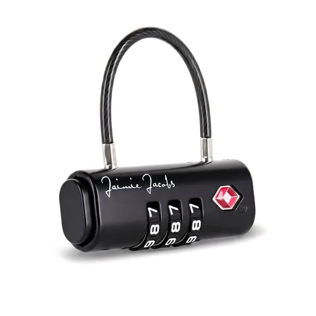 Jaimie Jacobs TSA Lock Zahlenschloss TSA-zertifiziert 3-stellig