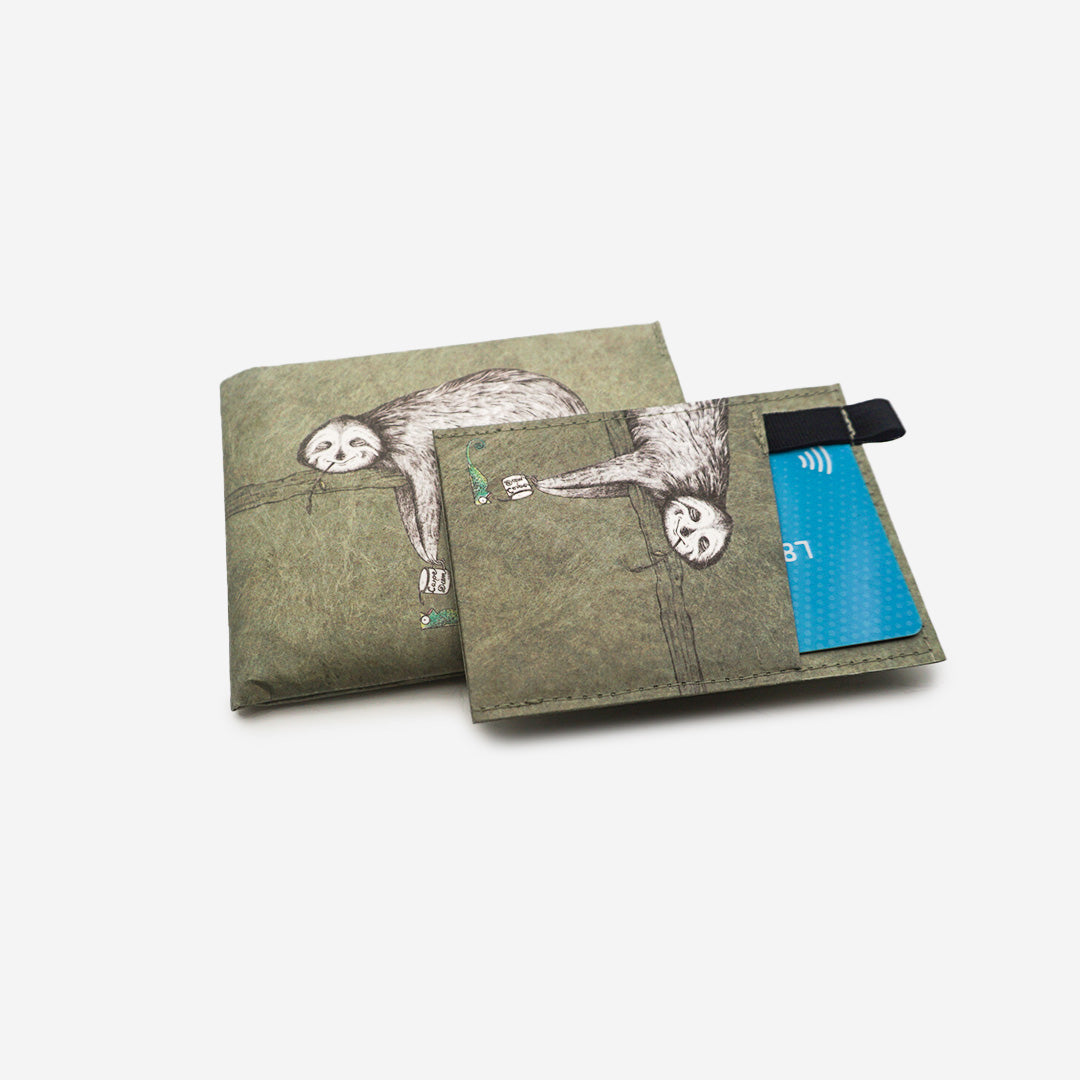 Paprcuts RFID PRO Wallet Faultier Portemonnaie mint RFID