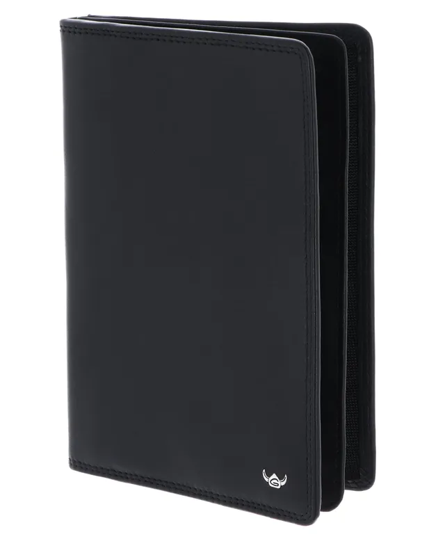 Golden Head Polo 4040 Ausweisetui Schwarz RFID Passfach