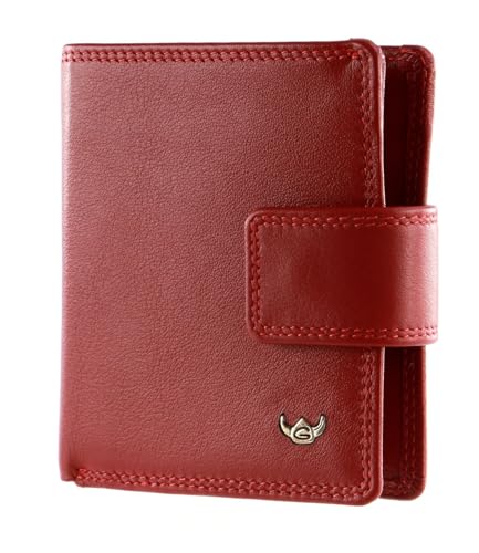 Golden Head Polo Schlüsseltasche rot Leder Riegel 9 cm