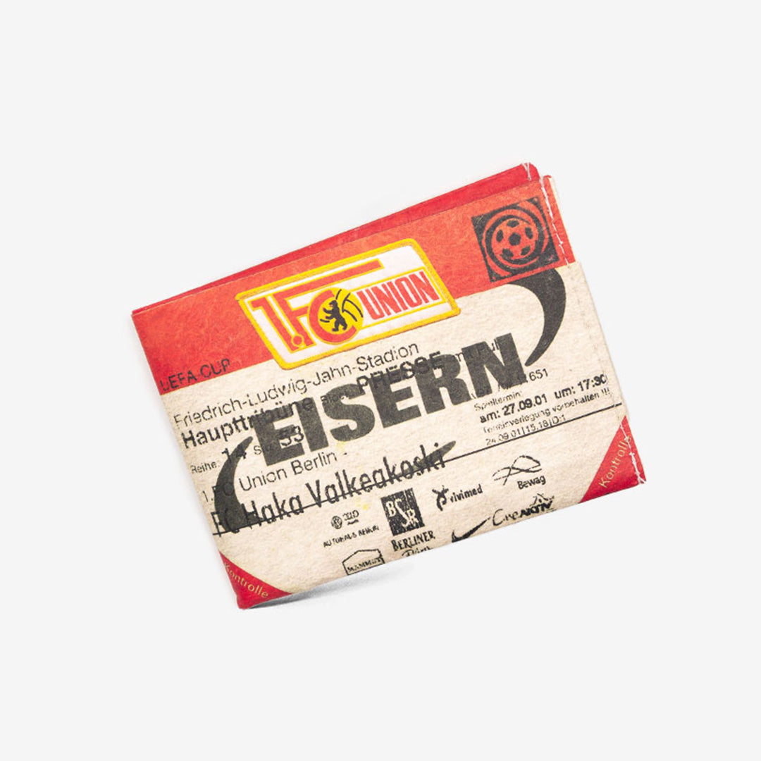 Paprcuts RFID Wallet Union Berlin Portemonnaie Tyvek vegan