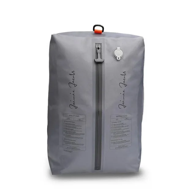 Jaimie Jacobs Backpack Vacuum Bag Vakuumbeutel Nylon komprimierbar