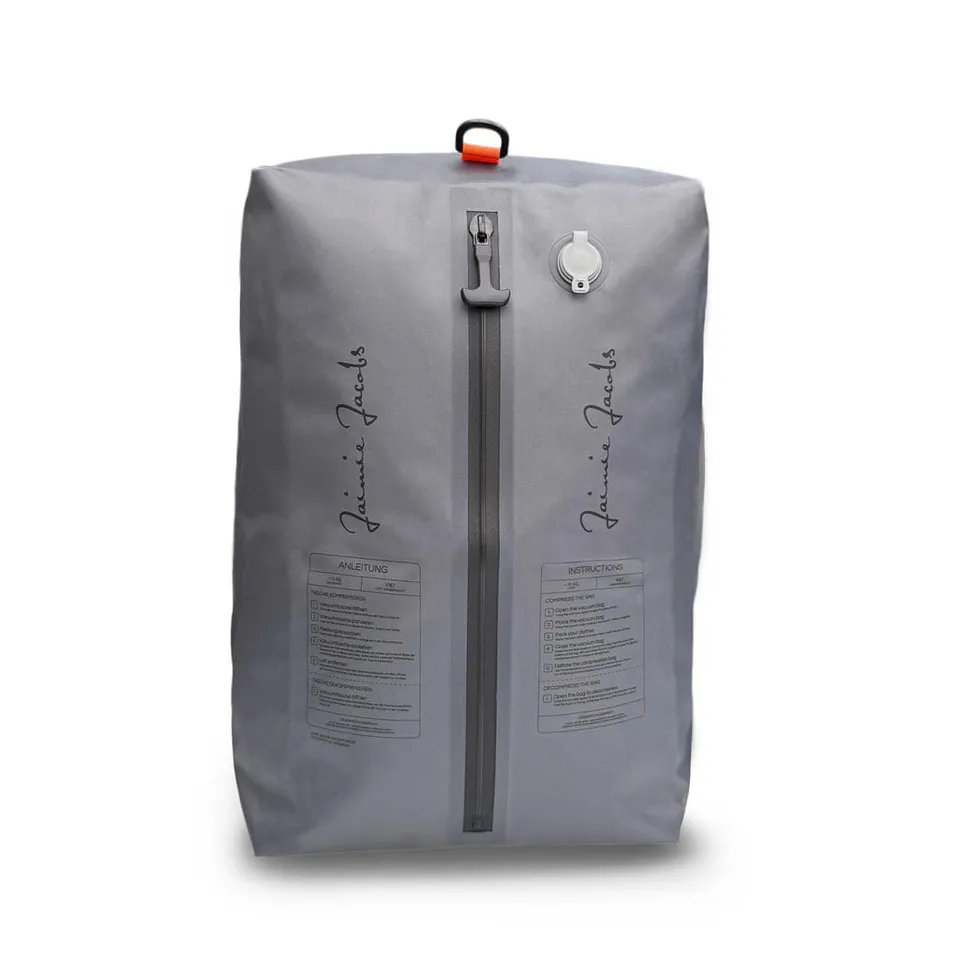 Jaimie Jacobs Backpack Vacuum Bag Vakuumbeutel Nylon komprimierbar