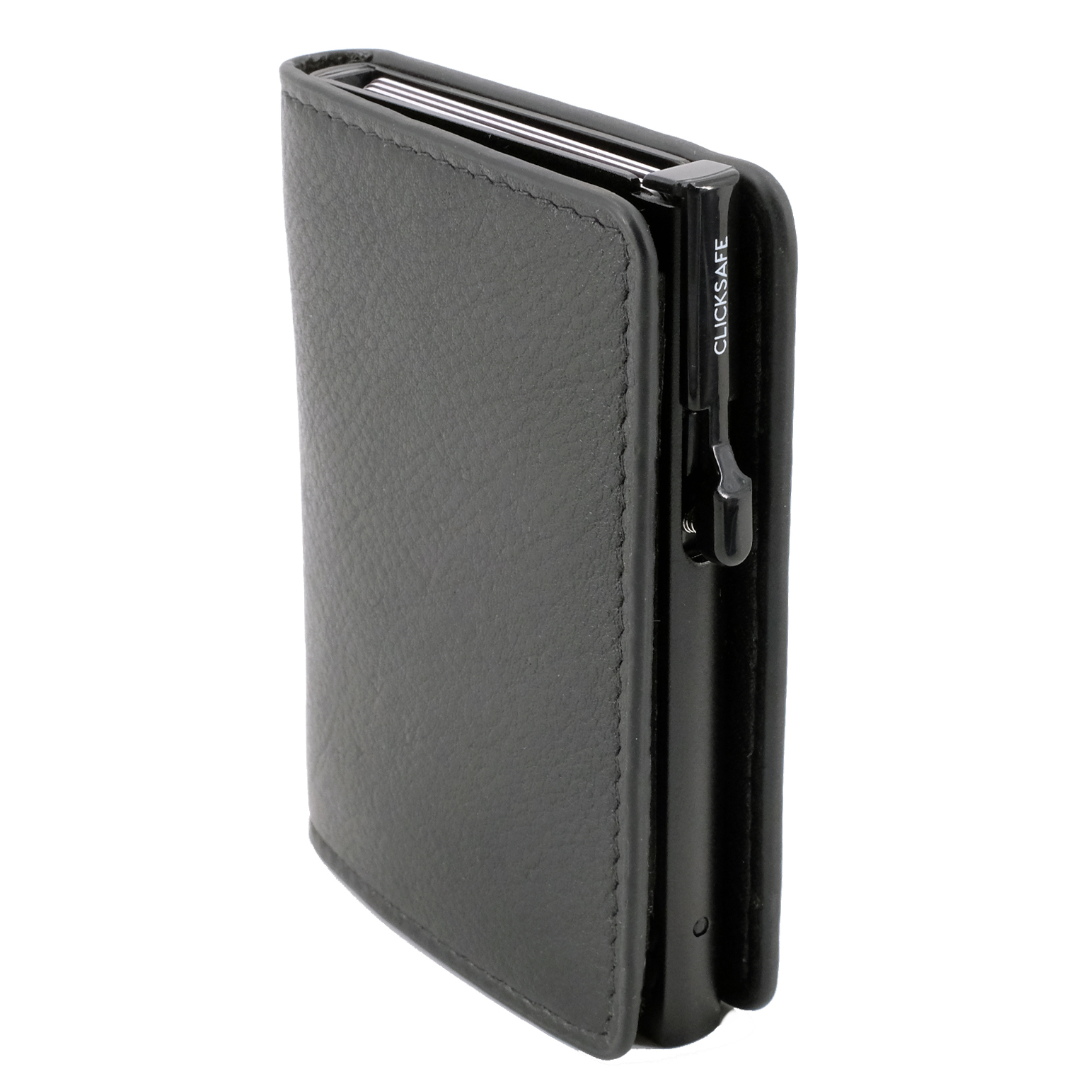 Alumaxx Clicksafe SLIM Börse RFID Münzfach Schwarz