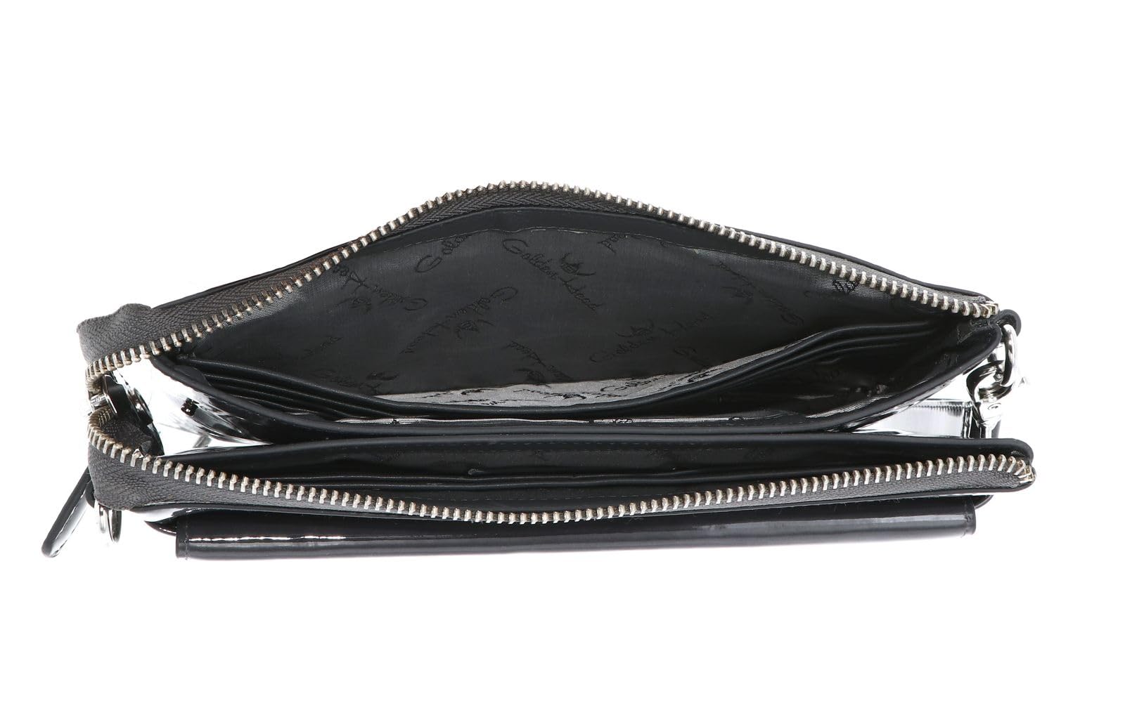 Golden Head Carrara Minibag Clutch Anthrazit RFID Leder