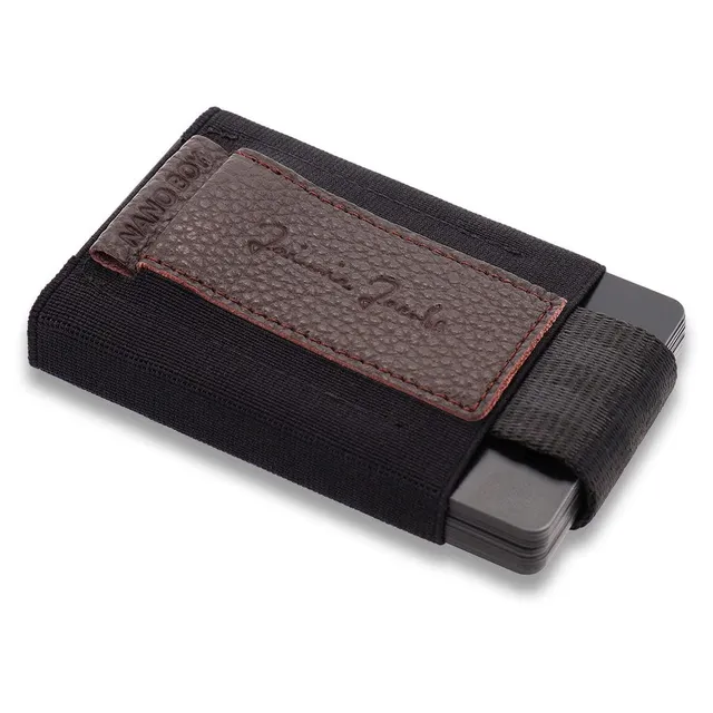 Jaimie Jacobs Nano Boy Kartenetui Diamond Black 13 Karten