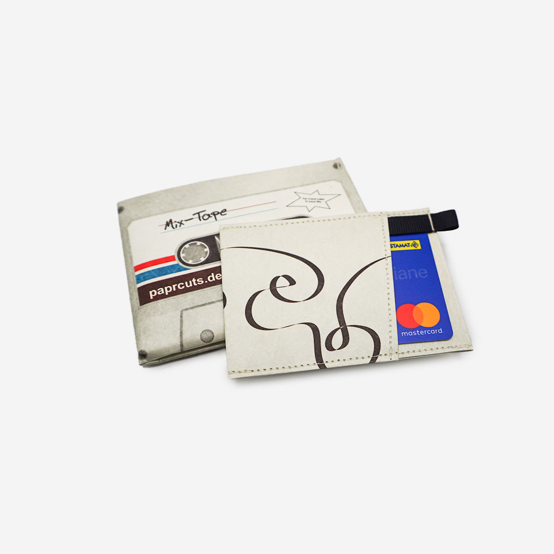 Paprcuts RFID PRO Wallet Mixtape Portemonnaie beige RFID