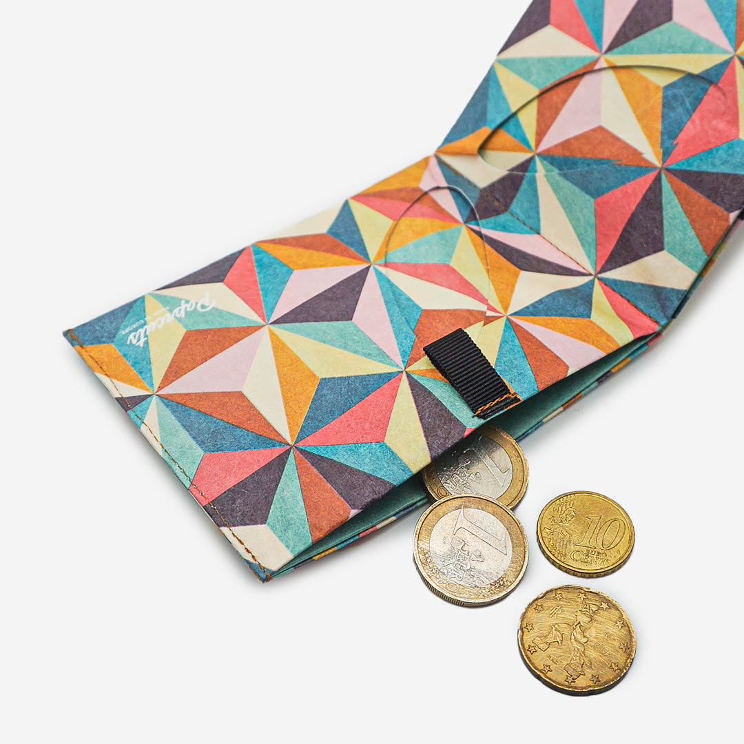 Paprcuts RFID PRO Wallet Abstract Retro Portemonnaie RFID-Schutz